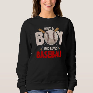 Sweatshirt Fan Américain De Baseball Boys Batter Baseball