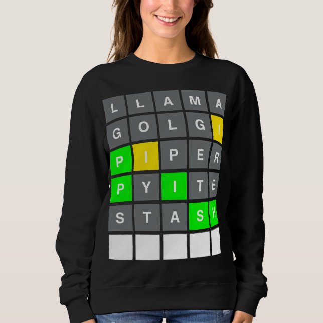 Sweatshirt Fantaisie Wordle T-shirt classique T-shirt (Devant)