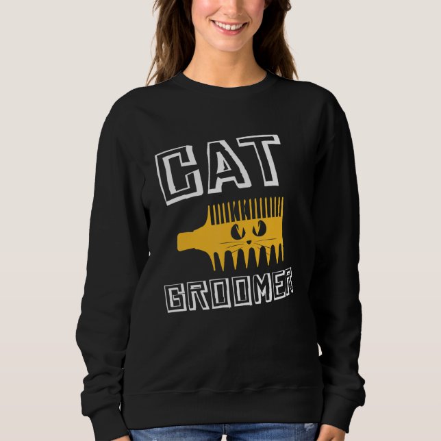 Sweatshirt Fantastique Chemise De Chat Ou Drôle Propriétaire  (Devant)
