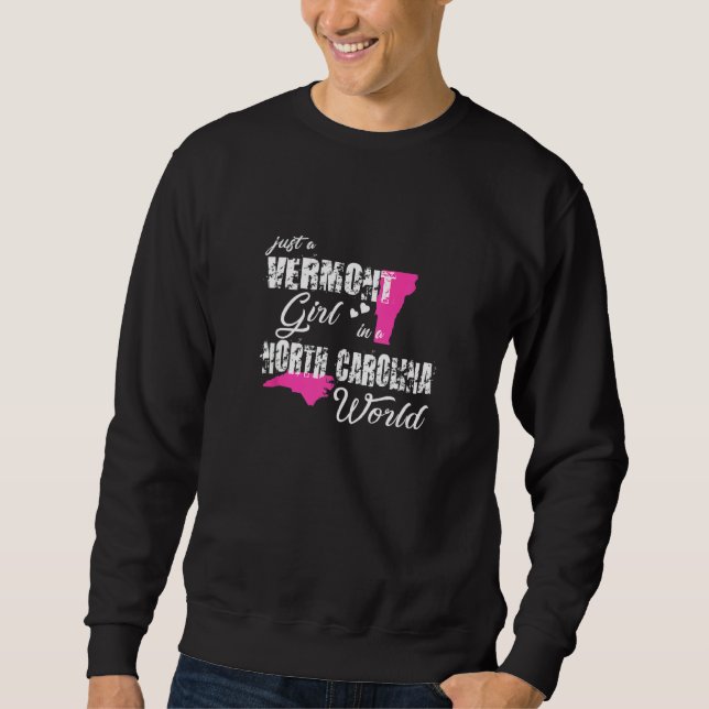 Sweatshirt Fantastique Chemise Vermont Juste Une Fille Vermon (Devant)