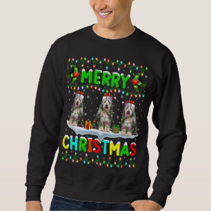 Sweatshirt Fantastique lumière Noël Chapeau Joyeux Ours de No