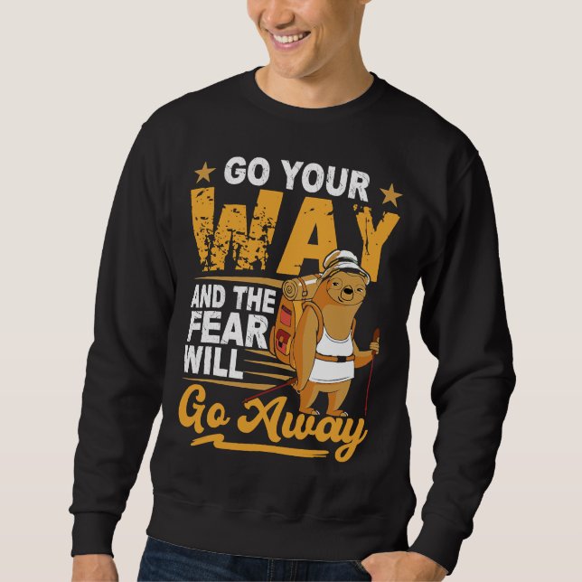 Sweatshirt Fantastique Partir Avec Dire (Devant)