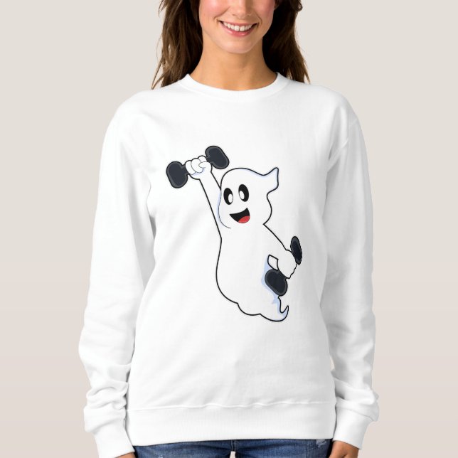 Sweatshirt Fantôme à l'entraînement en force avec haltères (Devant)