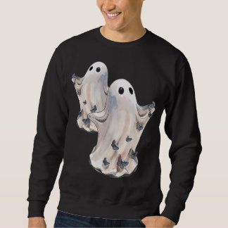 Sweatshirt Fantôme avec papillons Halloween