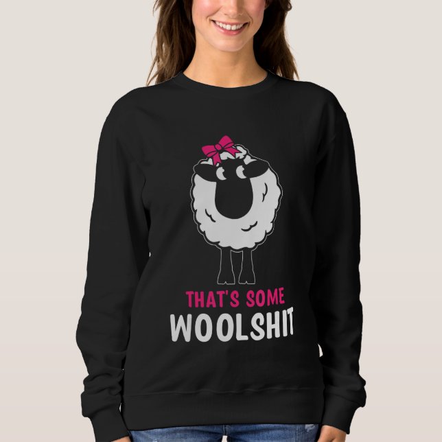 Sweatshirt Farmaholic Cool Farmers Sheepholic Funny Pun Farmi (Devant)