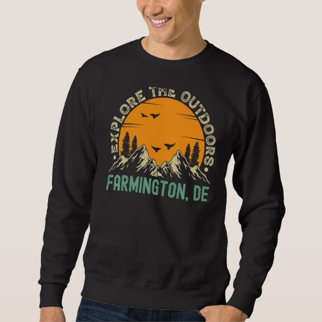 Sweatshirt Farmington, Delaware - Explorez Le Premiu Extérieu (Devant)