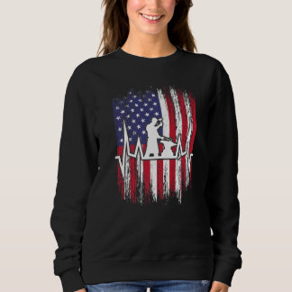 Sweatshirt Farrier Horseshoe Hoof Trimming Equine Shoing