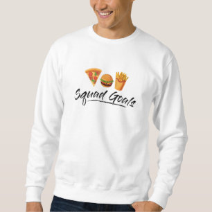 Sweatshirt Fast Food Burger Fromage Foodie Drôle Manger Cadea