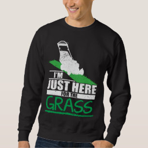 Sweatshirt Fauchage drôle d'herbe de tondeuse à gazon de so