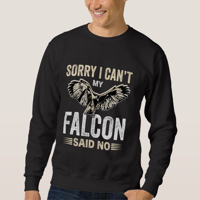 Sweatshirt Faucon Entraînement Aigle de faucon Conception pou (Devant)