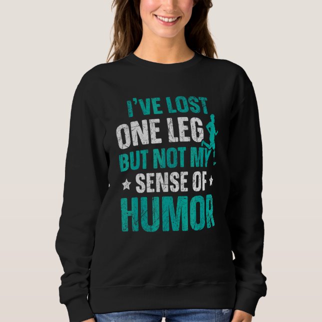 Sweatshirt Fauteuil roulant d'amputation Handicapé amputé Amp (Devant)