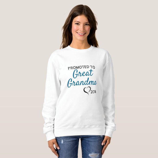 Sweatshirt Favorisé à la grand-maman 2018 (Devant entier)