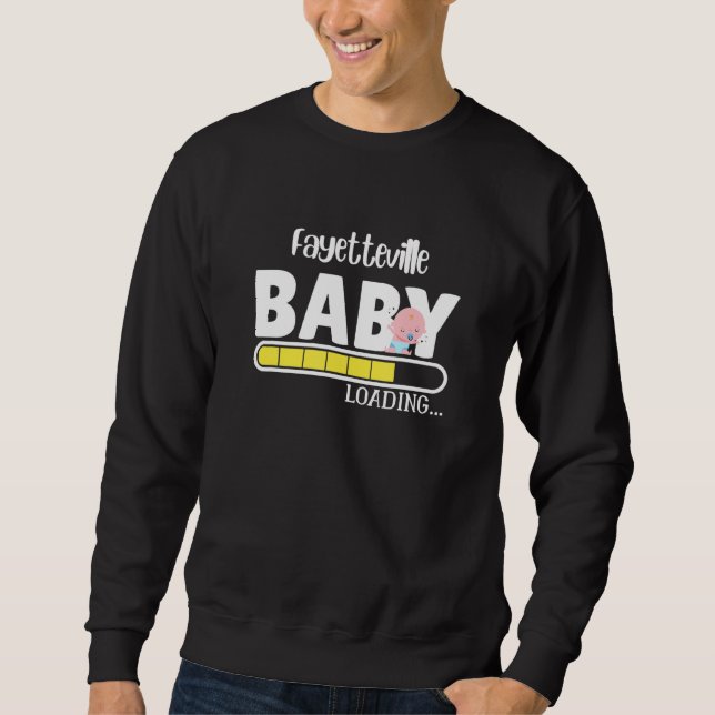 Sweatshirt Fayetteville Native Pride Funny State Baby Parent (Devant)