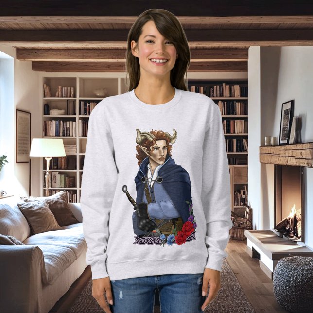 Sweatshirt Fée cornu Faune Fantastique  (Créateur téléchargé)