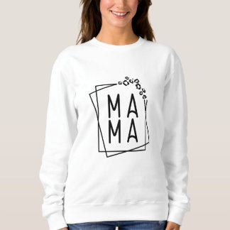 Sweatshirt Feline Mama Sweater - Blend Premium