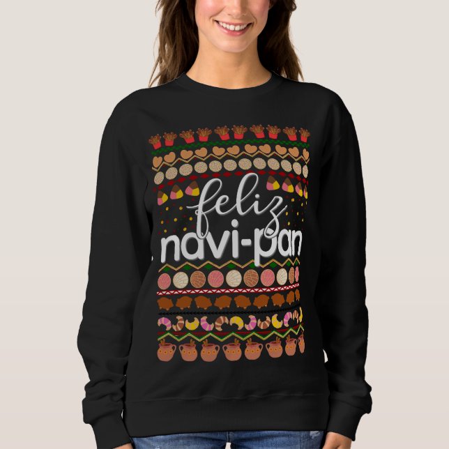 Sweatshirt Feliz Navidad Pan Dulce (Devant)