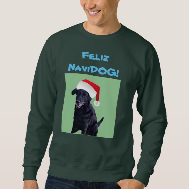 Sweatshirt Feliz Navidog (Devant)