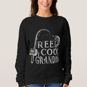 Sweatshirt Femen Reel Cool Grand-mère Pêche Vintage Retro Mot