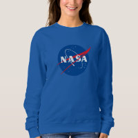 Sweatshirt féminine de la NASA (Neptune Blue)