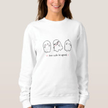 Sweatshirt féminine mignonne de dessin animé