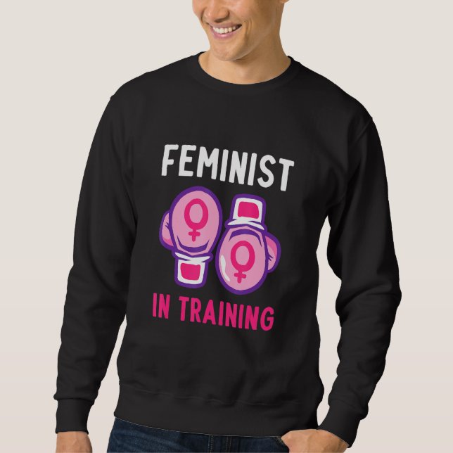 Sweatshirt Feministe À La Formation Feminisme Autonomisation  (Devant)