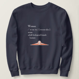 Sweatshirt Femme : adulte biologique femelle humaine