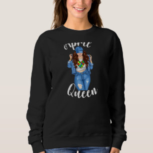 Sweatshirt Femme Autisme Maman Avril Reine Sensibilisation su