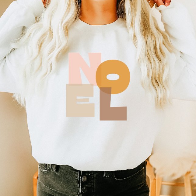 Sweatshirt femme Bold Pastel Noel  (Créateur téléchargé)