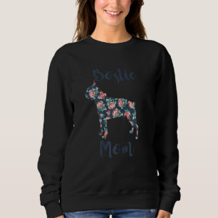 Sweatshirt Femme Boston Terrier Pour Bostie Maman Dog Mama