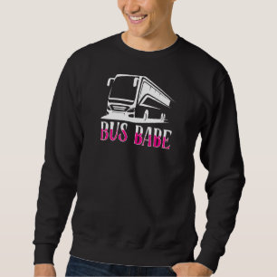 Sweatshirt Femme Bus Babe Femme Bus Driver