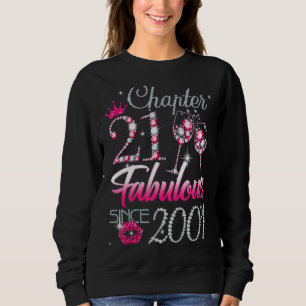 Sweatshirt Femme Chapitre 21 Fabuleux depuis 2001 21e anniver