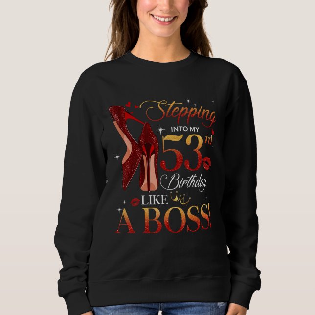 Sweatshirt Femme Chapitre 53 Fabuleux depuis 1970 53e anniver (Devant)