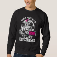 Femme Cool célibataire Momsaurus Dinosaur Rex Cute