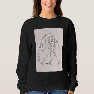 Sweatshirt Femme d'classe Envelopper la tête africaine Pride