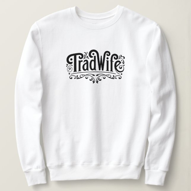 Sweatshirt Femme de commerce (Design devant)