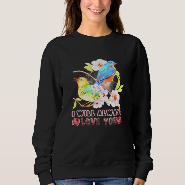 Sweatshirt Femme d'oiseaux (Devant)