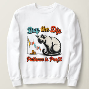 Sweatshirt Femme Entrepreneure - Acheter la Baisse Chat Cadea