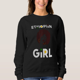 Sweatshirt Femme Ethiopienne fille Ethiopienne Diva Africaine