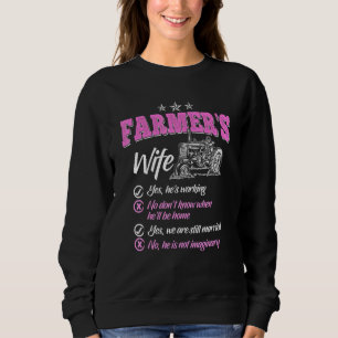 Sweatshirt Femme Fermière D'Un Rancher Fermier _4