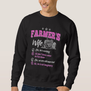 Sweatshirt Femme Fermière D'Un Rancher Fermier _4