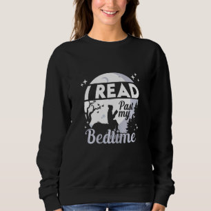 Sweatshirt Femme Je Lis Passé Mon Bedtime Bookwort Book Nerd