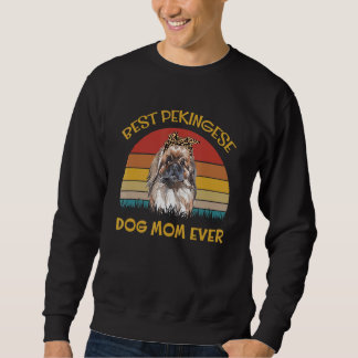 Sweatshirt Femme Joli chien porteur chien Meilleur chien mama