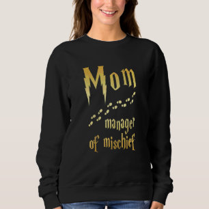 Sweatshirt Femme Magique Maman Manager De Mal