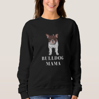 Sweatshirt Femme maman bouledogue éleveuse de chiens de compa