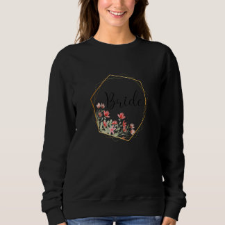 Sweatshirt Femme Mariée Enterrement de Vie de Jeune Fille Fle