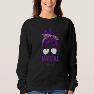 Sweatshirt Femme Matball Girl Support Athlètes Féminins