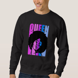 Sweatshirt Femme Melanin Femme Black Empowerment Black Pride