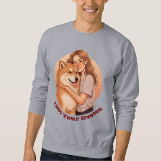 Sweatshirt Femme Mignonne et Animal de Compagnie Chéri