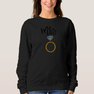 Sweatshirt Femme Mme Pour Femme Nouvelle Mariée Femme