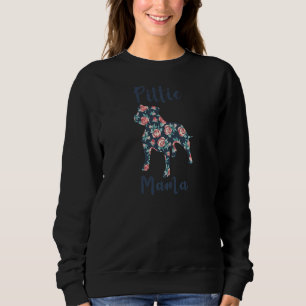 Sweatshirt Femme Pitbull Maman Pittie Mama Pittie Maman